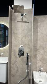 Set miscelatore da incasso doccia