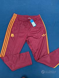 adidas as roma pantalone Beckenbauer taglia L