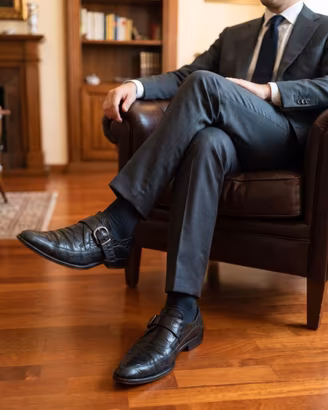Mocassini Uomo Cesare Paciotti Neri Fibbia 44
