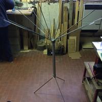 Stendibiancheria portatile in acciaio