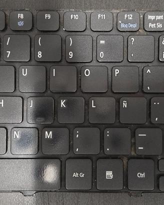 Tastiera in lingua Spagnola per Portatili Acer