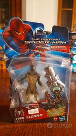 the amazing spiderman lizard water cannon