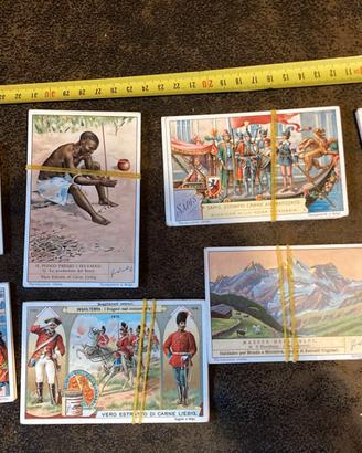 Sette serie complete figurine Liebig