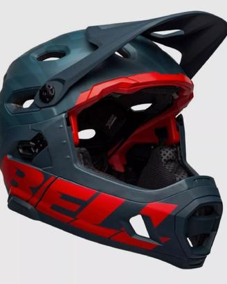 BELL CASCO SUPER DH MIPS PRIME MATTE BLUE/CRIMSON
