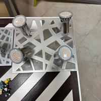 Plafoniere  a led con 4 faretti o singolo