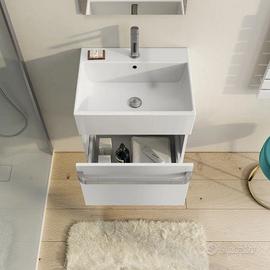 Mobile bagno VIRGOLA salvaspazio