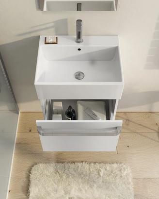 Mobile bagno VIRGOLA salvaspazio