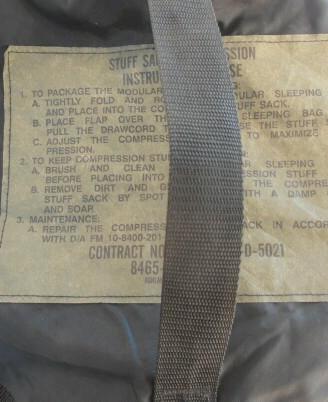 Us army special forces stuff sack compression