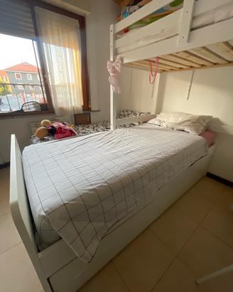 Letto doppio estraibile