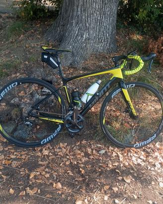 bici corsa Giant carbonio taglia S 