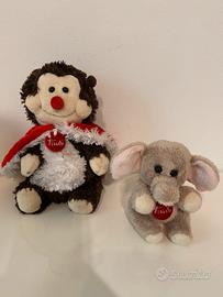 TRUDI peluche elefante e coccinella