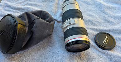 CanonEF70-200 f/4 L IS Usm-Stabilizzato-Perfetto
