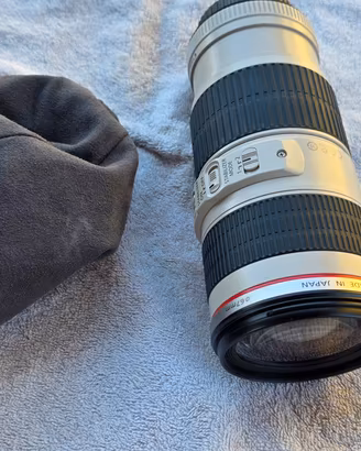 CanonEF70-200 f/4 L IS Usm-Stabilizzato-Perfetto