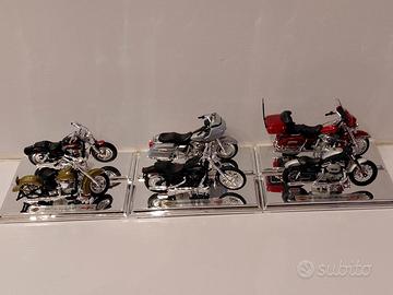 Lotto modelli Harley Davidson die cast 1/18