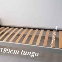 letto singolo + rete  marca Giessegi nuovo 