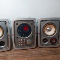 Stereo compatto PHILIPS con CD, TAPE, RADIO