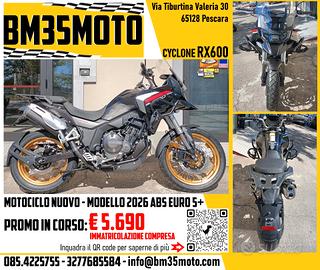 Cyclone RX600 550 Abs 2026 - SU STRADA