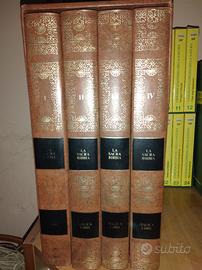 Bibbia i quattro volumi con custodia
