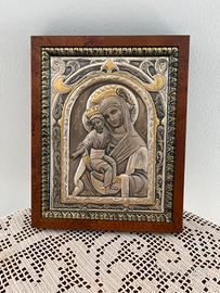 Icona Madonna col Bambino anni ‘70/‘80