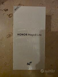 HONOR MAGIC 8 LITE NERO + PODS NUOVO E IMBALLATO 