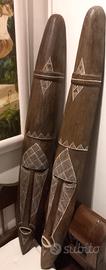 coppia di maschere Africane 