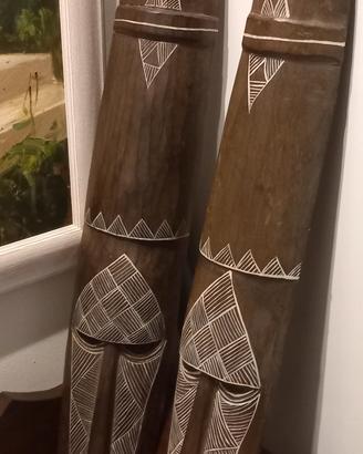coppia di maschere Africane 