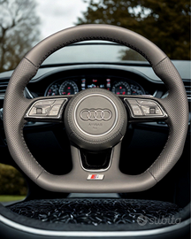 Volante Piatto AUDI S-line A3 A4 A5 A6 A7 TT Q3 Q5