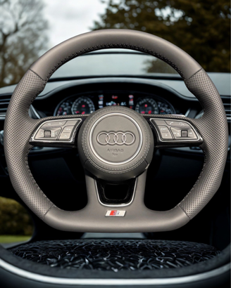 Volante Piatto AUDI S-line A3 A4 A5 A6 A7 TT Q3 Q5