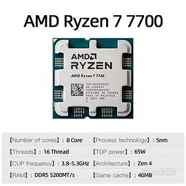 AMD Ryzen 7 7700 4.5 GHz 