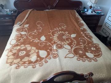 Coperta pura lana vergine 2.15 x 2.47