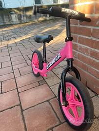 Bicicletta senza pedali da bambina