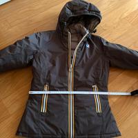 K-way donna imbottito double face