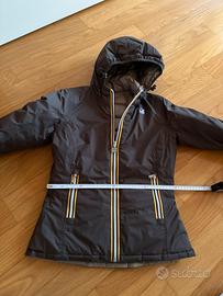 K-way donna imbottito double face