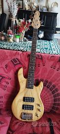 basso elettrico g&l tribute 5 corde.