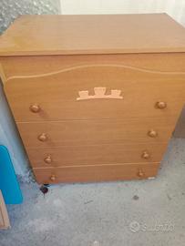 cassettiera -fasciatoio