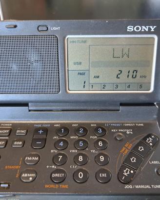Sony ICF-SW100 Radio mondiale SW/LW/MW/FM Stereo