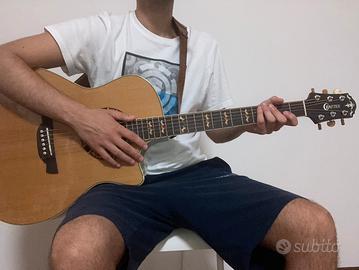 CHITARRA ACUSTICA ELETTRIFICATA CRAFTER GAE-18CD/N