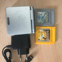 GameBoy Advance sp + Pokemon