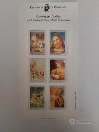 Francobolli chiudilettera di Lorenzo Lotto 