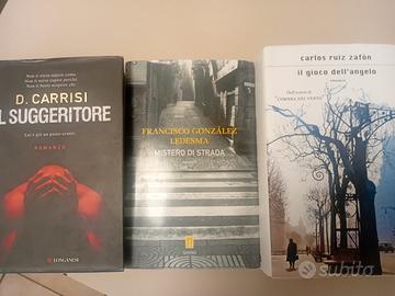 libri  Carrisi,Ledesma,Zafon