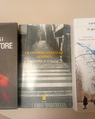 libri  Carrisi,Ledesma,Zafon