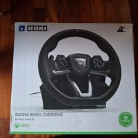 Xbox X Hori racing wheel series x/S CON SUPPORTO