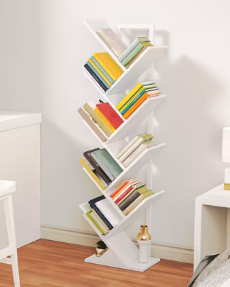 Libreria a Forma di Albero 9 ripiani