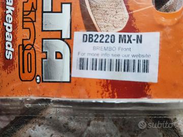 Pasticche freno anteriori sinterizzate KTM