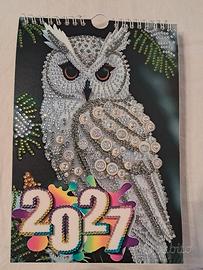 Calendario 2027 decorato a mano Diamon Painting 