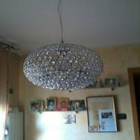 Lampadario moderno cristallo 