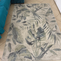 Tappeto moderno fantasia foglie