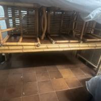 Tavolo bambu naturale