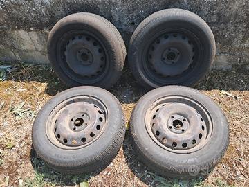 ruote ferro 14 pollici 4×100 Renault Nissan ecc