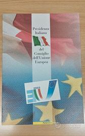 Folder "Presidenza Italiana UE 2003" Raro